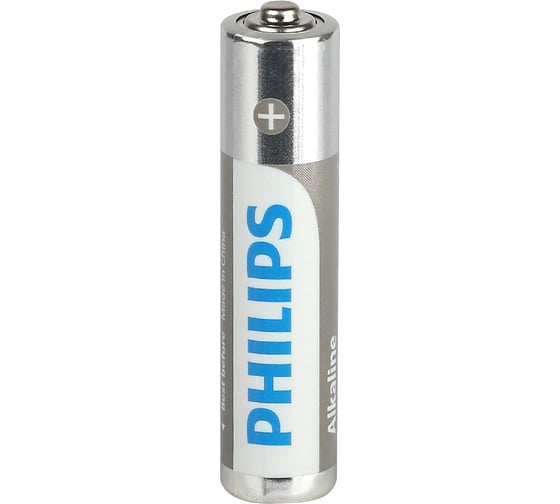 Батарейки алкалиновые ОФИСМАГ комплект 2 шт (отрывной блок) PHILIPS Entry, ААА (LR03,15А) блистер 457399