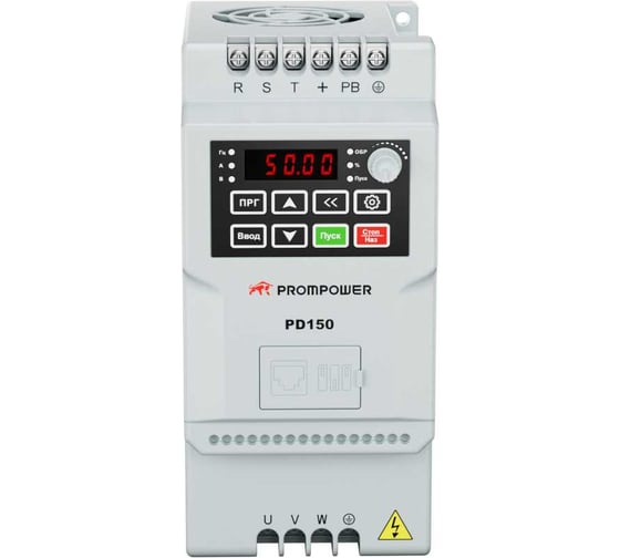 Преобразователь частоты Prompower PD150-A4015, 380B, 4/6А, 1,5/2,2кВт PD150A4015B