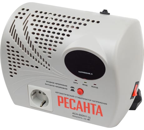 Стабилизатор напряжения Ресанта АСН 500 Н/1-Ц 63/6/9
