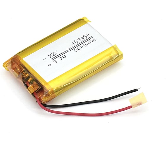 Аккумулятор AMPERIN Li-Pol батарея 10*34*50мм 2pin 3.7V/1800mAh 079592 1