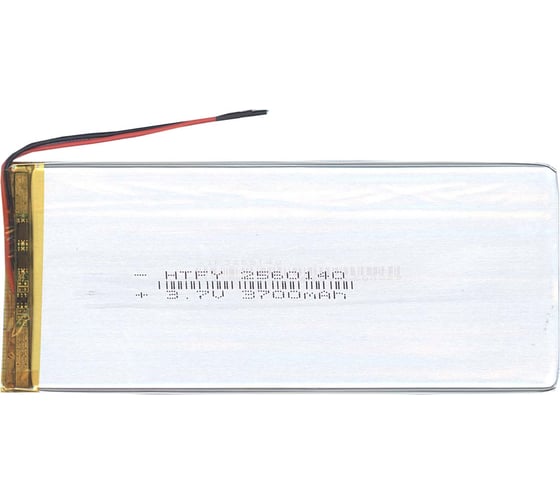 Аккумулятор AMPERIN Li-Pol батарея 2.5*60*140мм 2pin 3.7V/3700mAh 017333