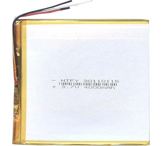 Аккумулятор AMPERIN Li-Pol батарея 3*110*115мм 3pin 3.7V/4000mAh 017348