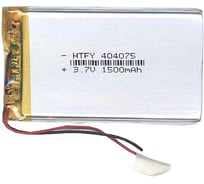 Аккумулятор AMPERIN Li-Pol (батарея) 4*40*75мм 2pin 3.7V/1500mAh 017262