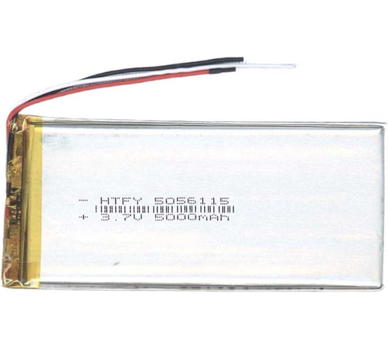 Аккумулятор AMPERIN Li-Pol (батарея) 5*56*115мм 3pin 3.7V/5000mAh 017378