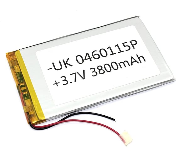 Аккумулятор AMPERIN Li-Pol (батарея) 4*60*115мм 2pin 3.7V/3800mAh 086272 1
