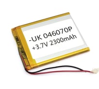 Аккумулятор AMPERIN Li-Pol (батарея) 4*60*70мм 2pin 3.7V/2300mAh 086274