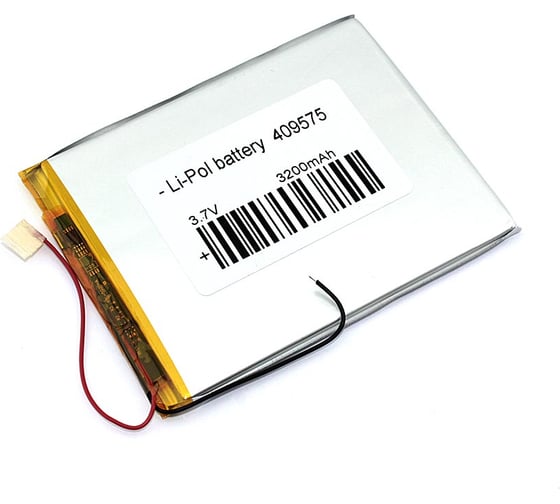 Аккумулятор AMPERIN Li-Pol (батарея) 4*95*75мм 2pin 3.7V/3200mAh 082386 1