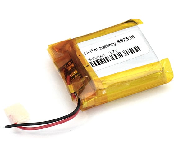 Аккумулятор AMPERIN Li-Pol (батарея) 8.5*25*26мм 2pin 3.7V/500mAh 079673 1