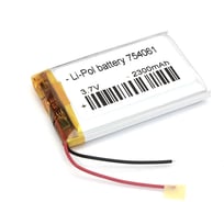Аккумулятор AMPERIN Li-Pol (батарея) 7.5*40*61мм 2pin 3.7V/2300mAh 079667