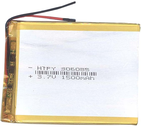 Аккумулятор AMPERIN Li-Pol батарея 3*60*85мм 2pin 3.7V/1500mAh 017261 1