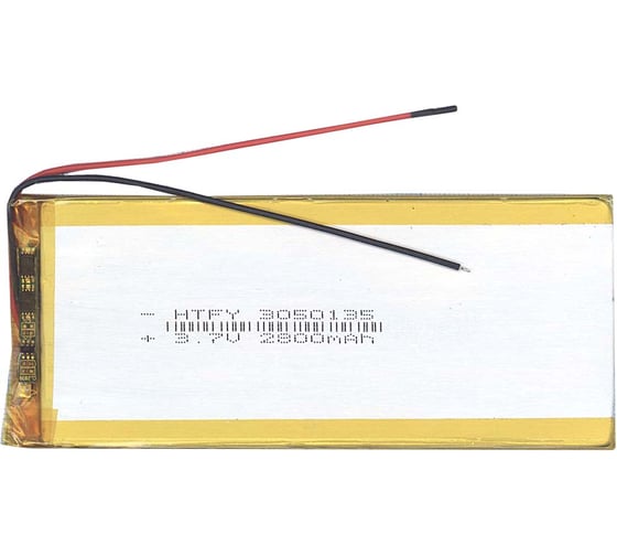 Аккумулятор AMPERIN Li-Pol батарея 3*50*135мм 2pin 3.7V/2800mAh 017298 1