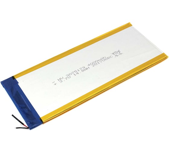 Аккумулятор AMPERIN Li-Pol батарея 3*75*179мм 3pin 3.7V/4000mAh 089911 1