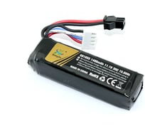 Аккумулятор AMPERIN Li-Pol 11.1V 401855 1400mAh разъем SM 096974