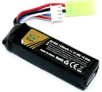 Аккумулятор AMPERIN Li-Pol 11.1V 401855 1400mAh разъем mini Tamiya plug 096977