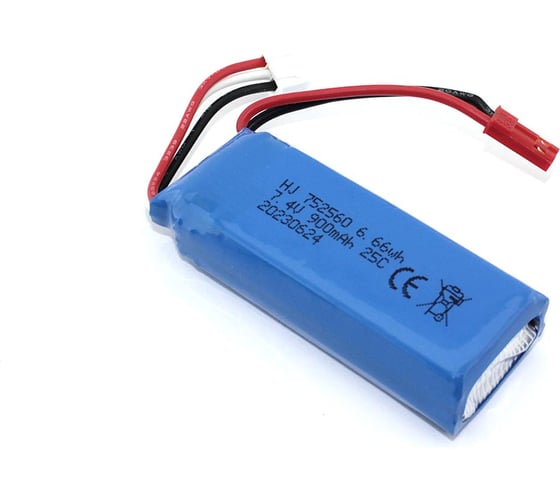 Аккумулятор AMPERIN Li-Pol 7.4v 752560 900mah JST 097016 1