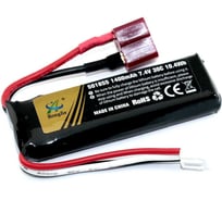 Аккумулятор AMPERIN Li-Pol 7.4v 501855 1400mah разъем T-plug 097000