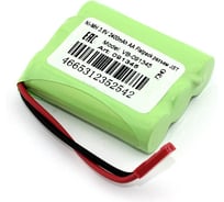 Аккумулятор AMPERIN Ni-MH 3.6V 2400mAh AA Flatpack разъем JST 091345