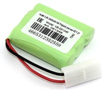 Аккумулятор AMPERIN Ni-MH 3.6V 2400mAh AA Flatpack разъем KET-2P 091346