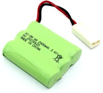 Аккумулятор AMPERIN Ni-MH 3.6V 2400mAh AA Flatpack разъем EL-2P 096927