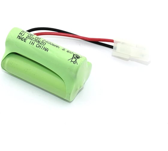 Аккумулятор AMPERIN Ni-MH 3.6V 2400mAh AA Row разъем 5559 096931 1