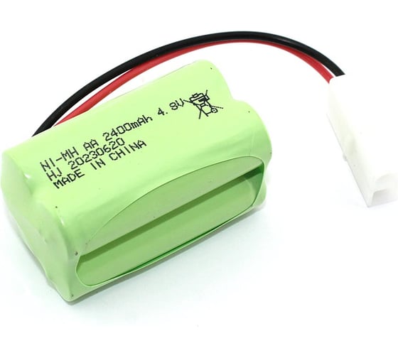 Аккумулятор AMPERIN Ni-Mh 4.8V 2400 mAh AA Row разъем KET-2P 096938 1