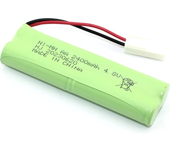 Аккумулятор AMPERIN Ni-Mh 4.8V 2400 mAh AA Twinstick разъем EL-2P 096944 1
