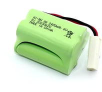 Аккумулятор AMPERIN Ni-Mh 6V 2400 mAh AA Row разъем EL-2P (2+3) 096951