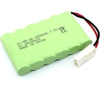 Аккумулятор AMPERIN Ni-Mh 7.2V 2400 mAh AA Flatpack разъем EL-2P 096956
