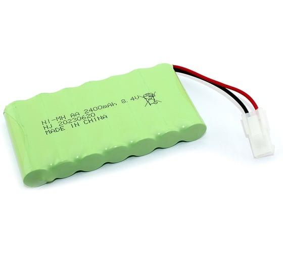 Аккумулятор AMPERIN Ni-Mh 8.4V 2400 mAh AA Flatpack разъем 5559 096964 1