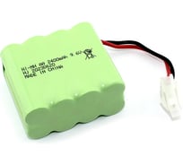 Аккумулятор AMPERIN Ni-Mh 9.6V 2400 mAh AA Row разъем 5559 (4+4) 096967