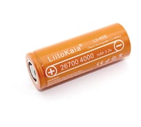 Аккумулятор AMPERIN типа 26700 Li-Ion LiitoKala Lii-40E 4000mah, 3.2V 099297