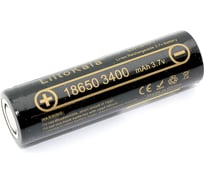 Аккумулятор AMPERIN типа 18650 Li-Ion LiitoKala Lii-34A 3400mAh, 3.7V 099293