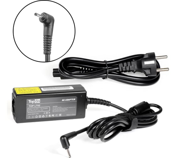 Блок питания TopOn для Lenovo, Digma, Prestigio 5V 2A (2.5x0.8) 10W TOP-LT02-2