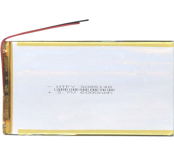 Аккумулятор AMPERIN Li-Pol батарея 3*85*148мм 2pin 3.7V/6000mAh 017389