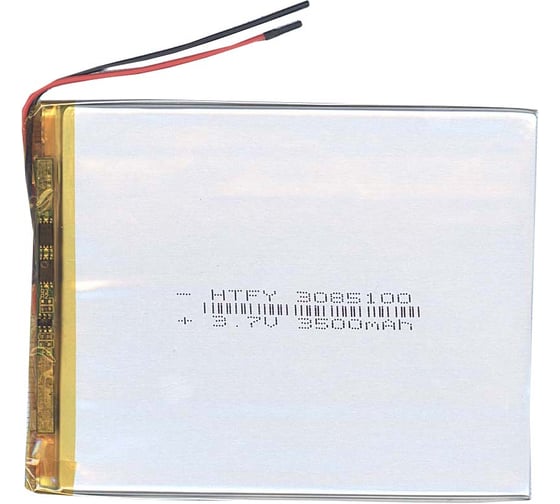 Аккумулятор AMPERIN Li-Pol батарея 3*85*100мм 2pin 3.7V/3500mAh 017318