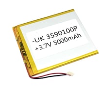 Аккумулятор AMPERIN Li-Pol батарея 3.5*90*100мм 2pin 3.7V/5000mAh 086251