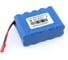Аккумулятор AMPERIN Ni-cd 12V 1400mAh AA Row разъем JST (5+5) 091337 1
