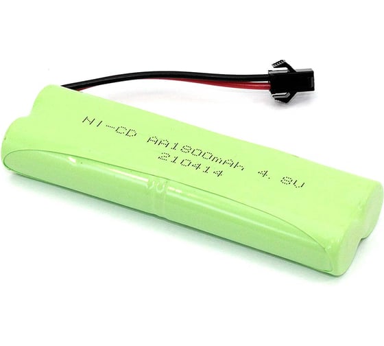 Аккумулятор AMPERIN Ni-Cd 4.8V 1800 mAh AA Twinstick разъем SM 082370 1