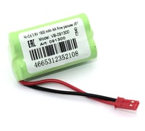 Аккумулятор AMPERIN Ni-Cd 3.6V 1800 mAh AA Row разъем JST 091300