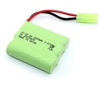 Аккумулятор AMPERIN Ni-Cd 3.6V 1800mah AA Flatpack разъем Tamiya plug 096886