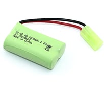 Аккумулятор AMPERIN Ni-Cd 2.4V 1800mah AA Flatpack разъем Tamiya plug 096877