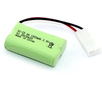 Аккумулятор AMPERIN Ni-Cd 2.4V 1800mah AA Flatpack разъем KET-2P plug 096878