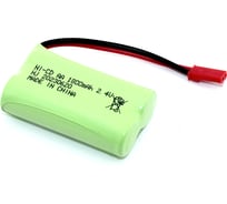 Аккумулятор AMPERIN Ni-Cd 2.4V 1800mah AA Flatpack разъем JST plug 096874