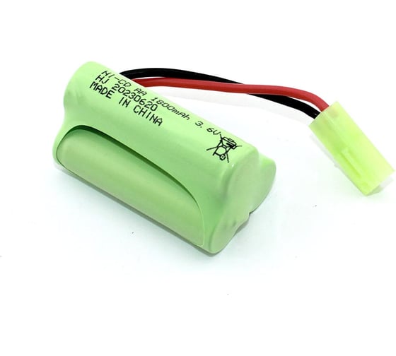 Аккумулятор AMPERIN Ni-Cd 3.6V 1800 mAh AA Row разъем Tamiya plug 096882 1