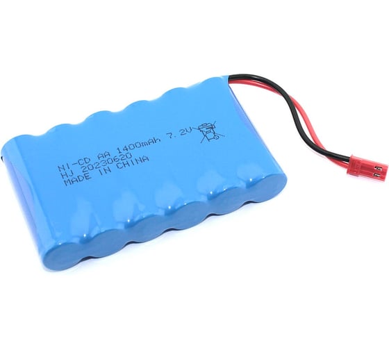 Аккумулятор AMPERIN Ni-Cd 7.2V 1400 mAh AA Flatpack разъем JST 096903 1
