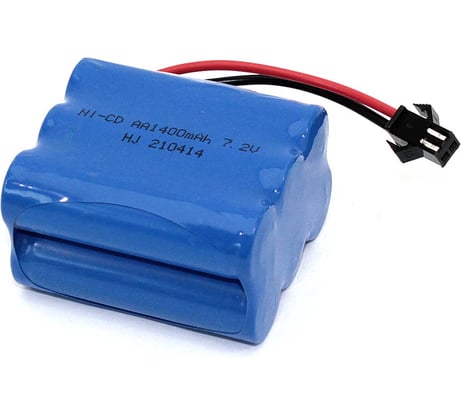 Аккумулятор AMPERIN Ni-Cd 7.2V 1400 mAh AA Row разъем SM 082374