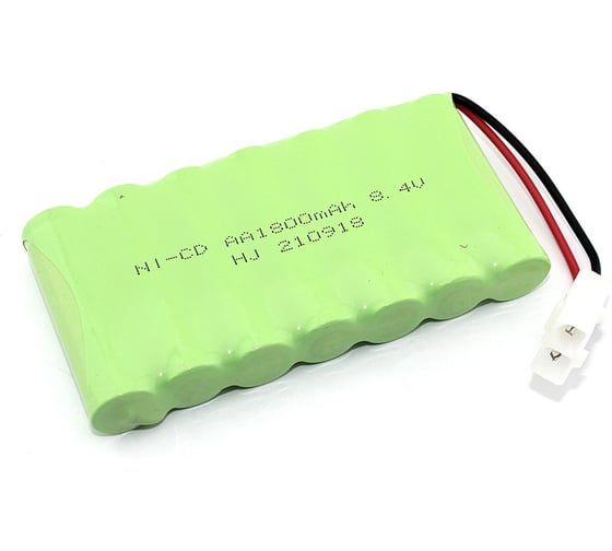 Аккумулятор AMPERIN Ni-Cd 8.4V 1800 mAh AA Flatpck разъем KET-2P 086196 1