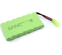 Аккумулятор AMPERIN Ni-Cd 8.4V 1800 mAh AA Flatpck разъем Tamiya 096914