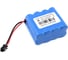 Аккумулятор AMPERIN Ni-Cd 9.6V 1400 mAh AA Row разъем SM (4+4) 091330 1