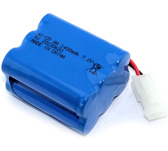 Аккумулятор AMPERIN Ni-Cd 7.2V 1400 mAh AA Row разъем 5559 096908 1